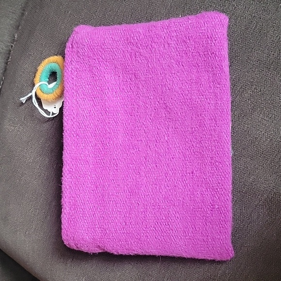 Jenny Krauss Woodland Fox Embroidered Wool Pouch New - Picture 6 of 9